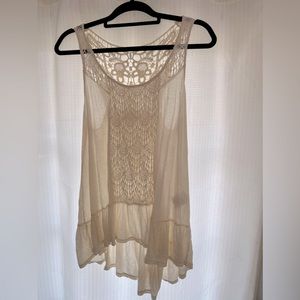 Boho Lace Tank
